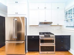 White kitchen project in Washington DC