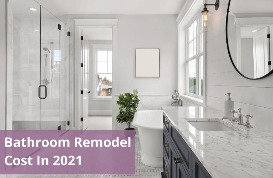How Much Does A Bathroom Remodel Cost, Cost To Remodel A Bathroom Per Square Foot