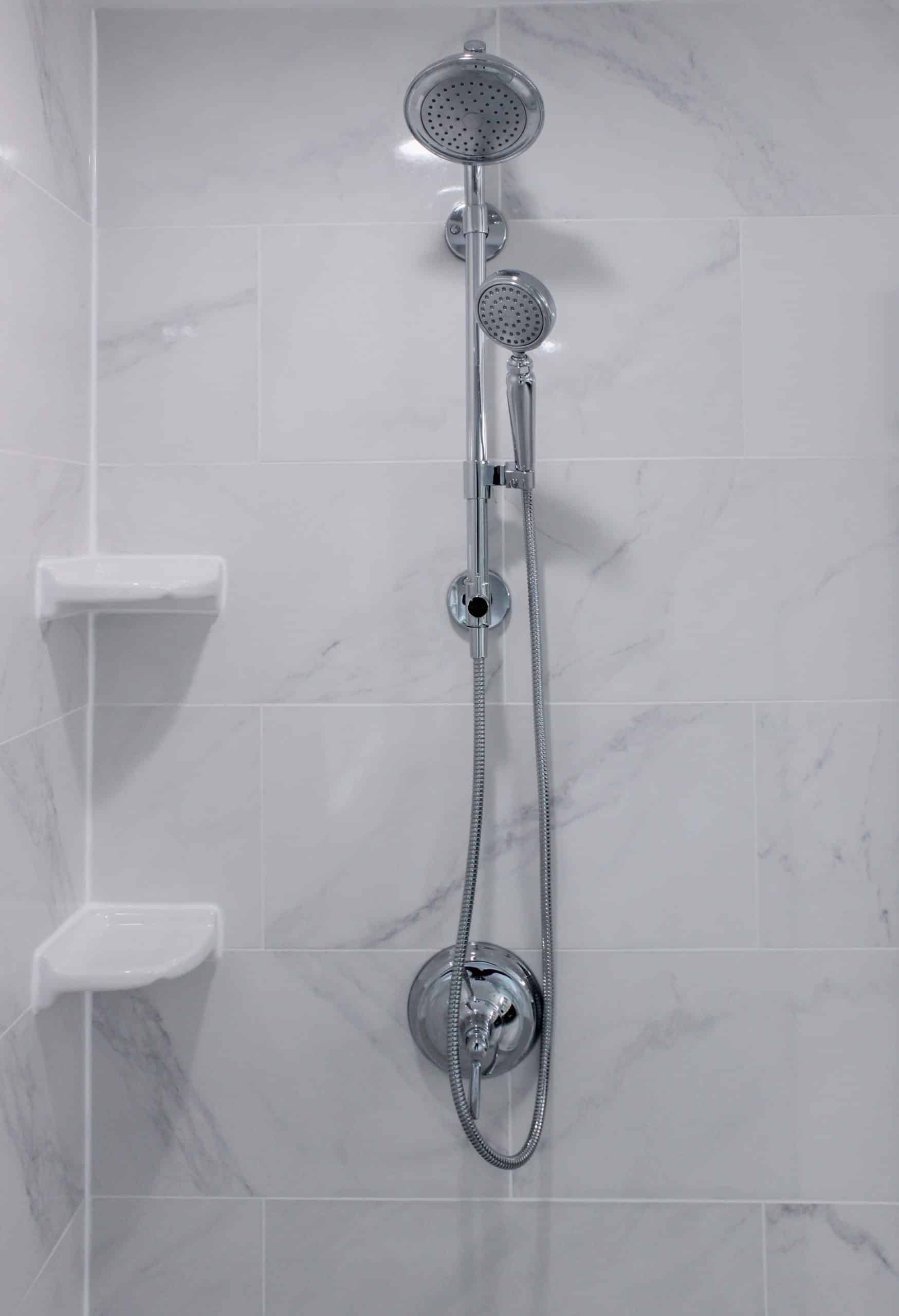 Shower fixture used in the project