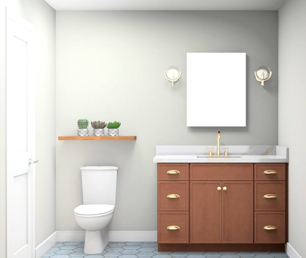 Photo inspiration: Fresh Look at Sleek And Modern Bathroom Remodel In Silver Spring