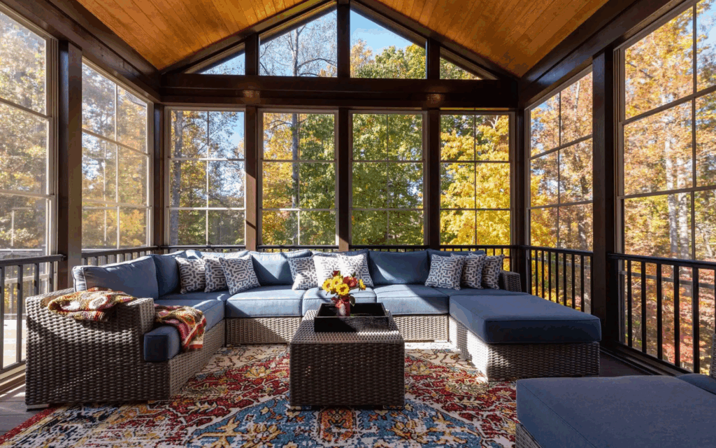 Open concept living room