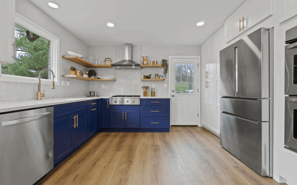 Strategic Open Shelving