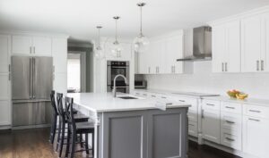 Gray kitchen