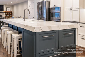Luxury kitchen island