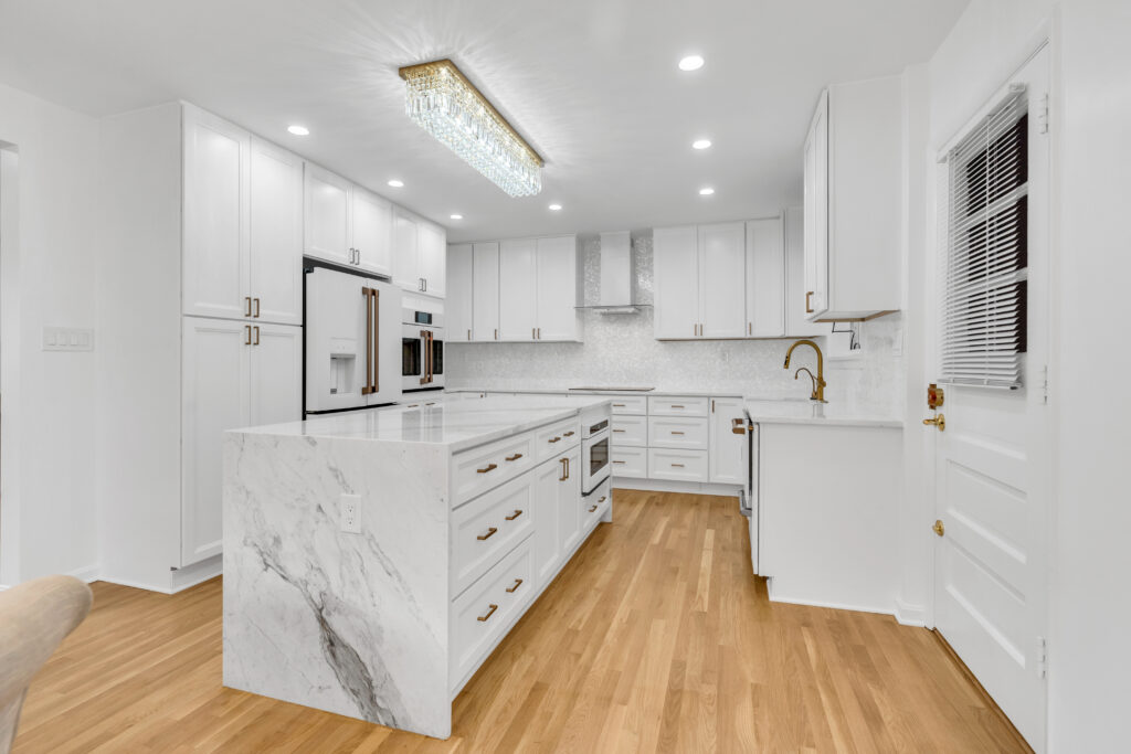 Hyattsville Kitchen and Bath Makeover: Modern Home Design